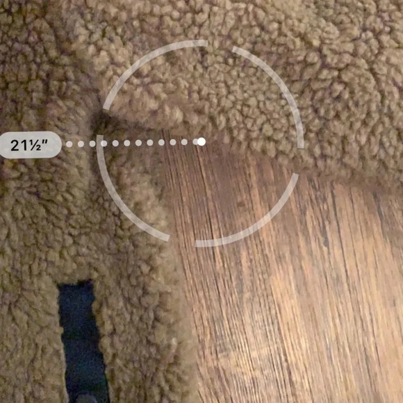 Goodfellow & Co Fleece Sherpa Jacket Mocha Brown Men’s Size Medium New - Picture 10 of 11